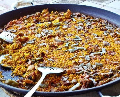 Paella valencia para llevar